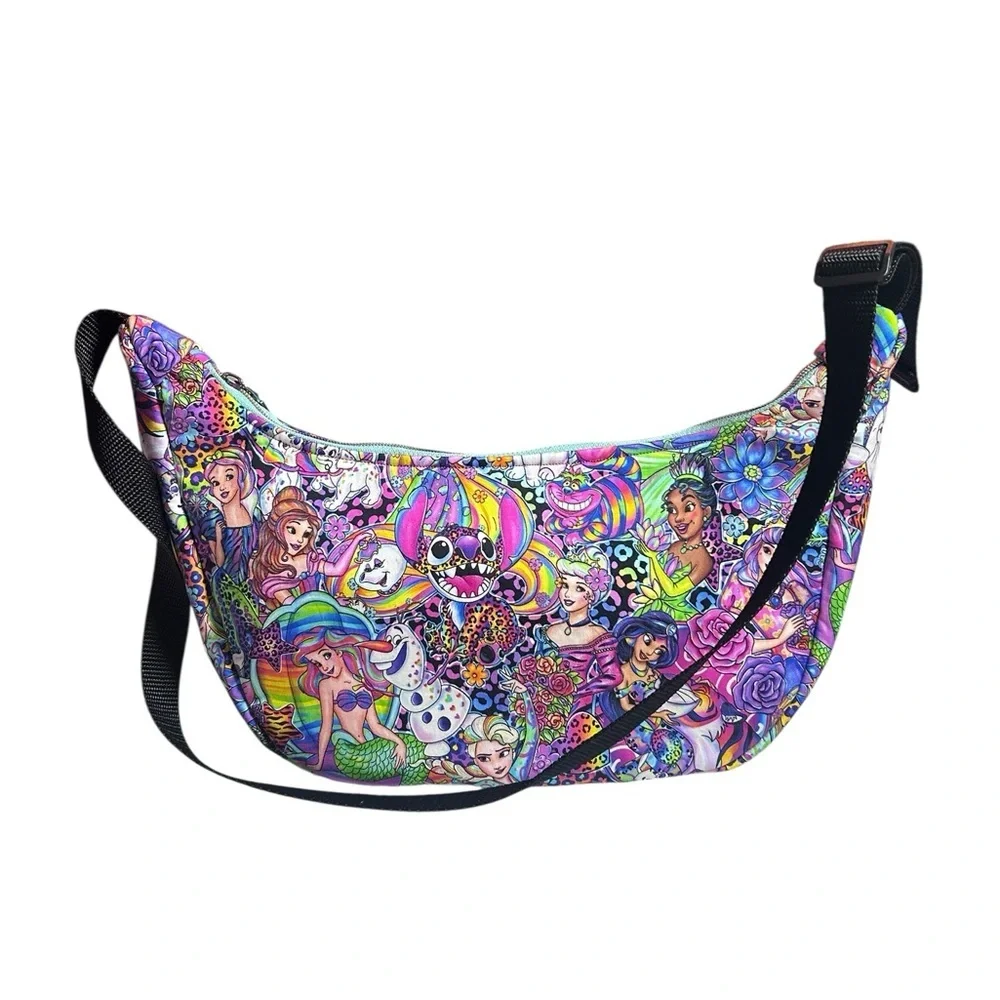 One of a kind handmade crossbody with upcycled materials. - Picture 3 of 9